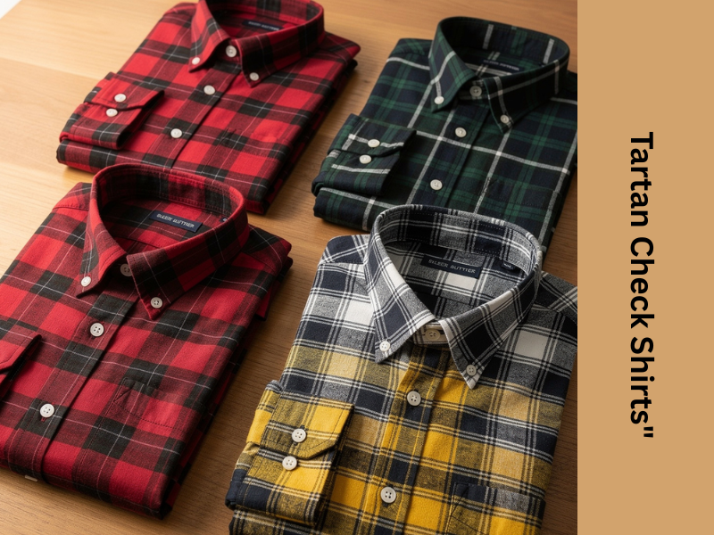3. Tartan Check Shirts