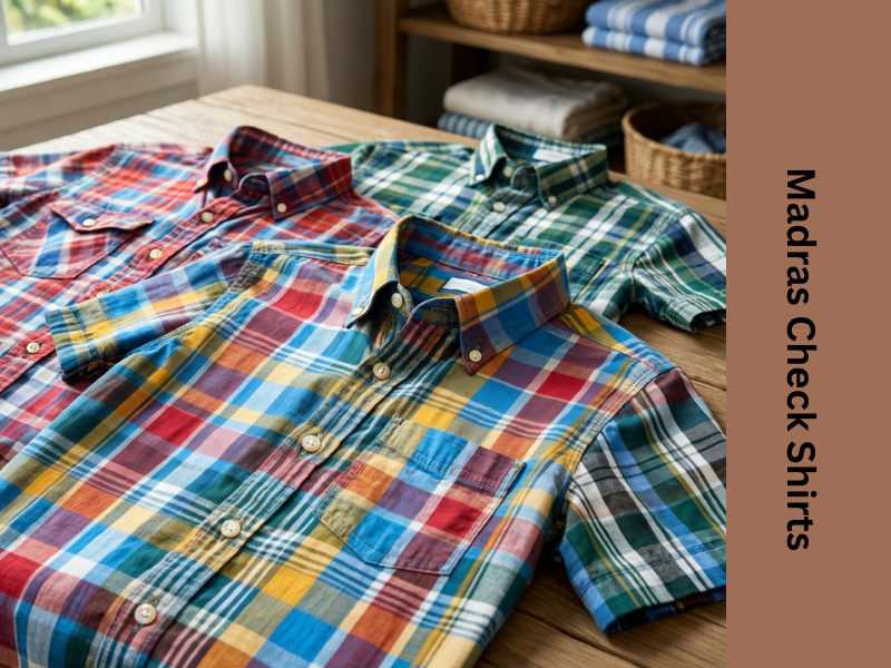 5. Madras Check Shirts