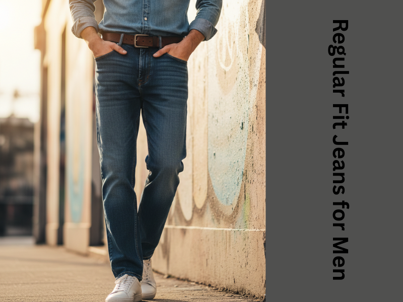 3. Regular Fit Jeans for Men